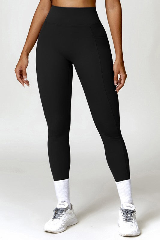 Sculpt & Sweat High-Waisted Quick-Dry Yoga Leggings