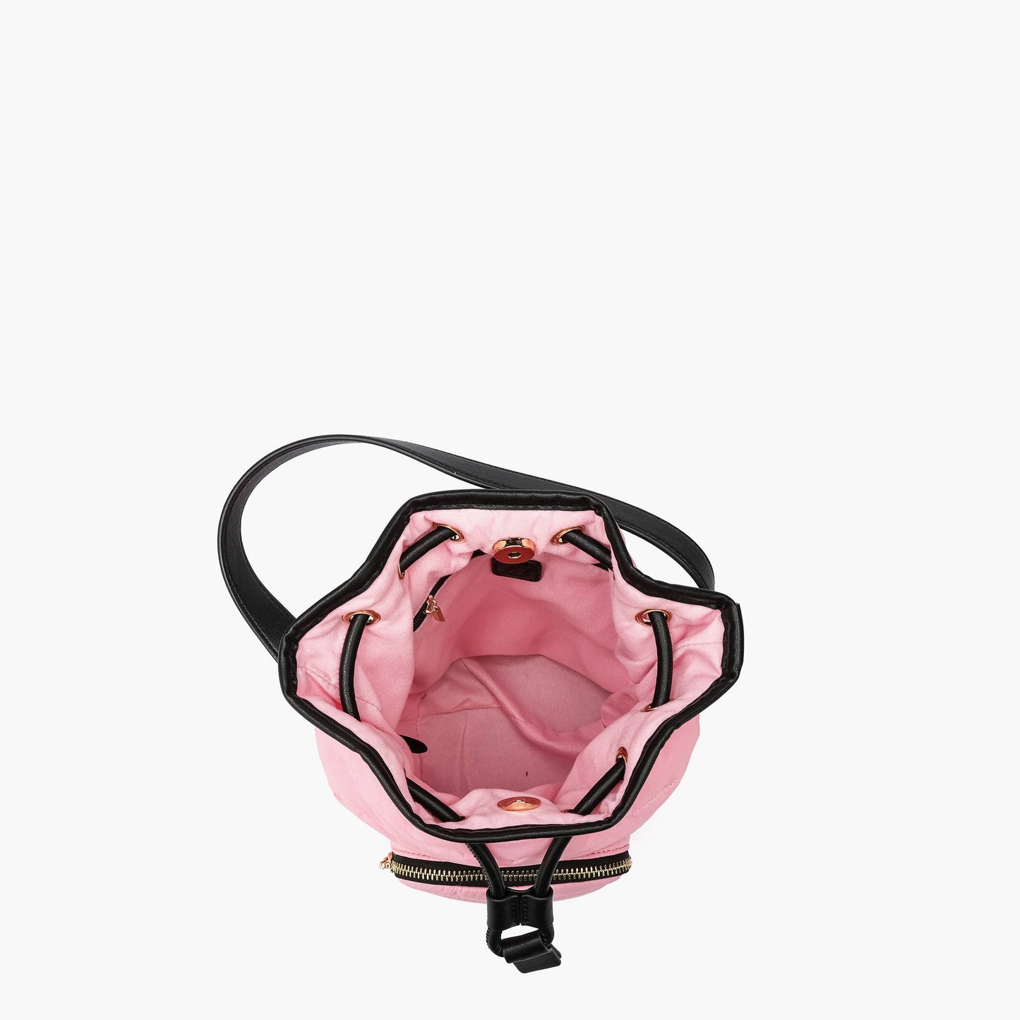 Lucky Puffer Mini Gift Bucket Crossbody Bag