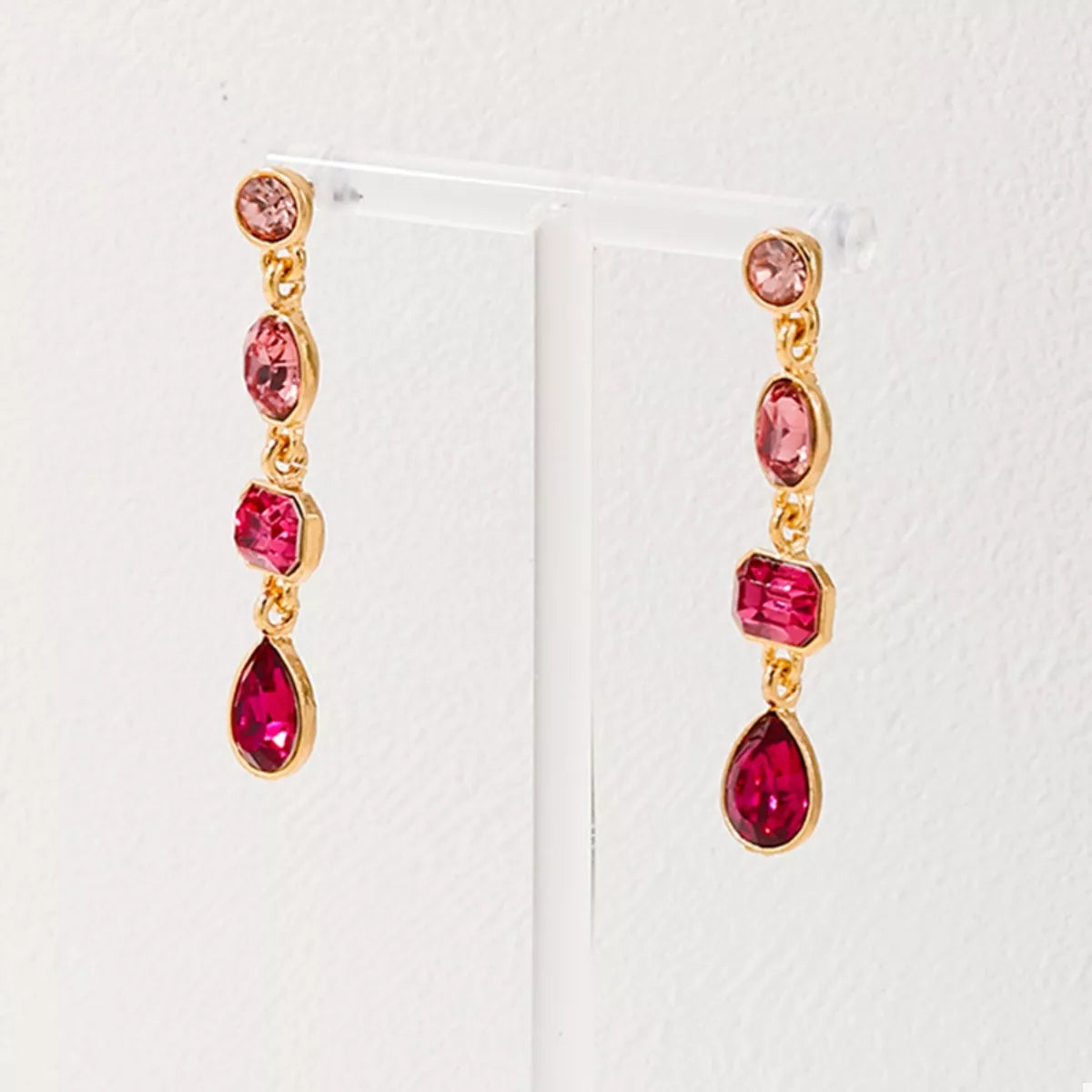 18K Gold-Plated Drop Earrings – Coco's Tee Boutique