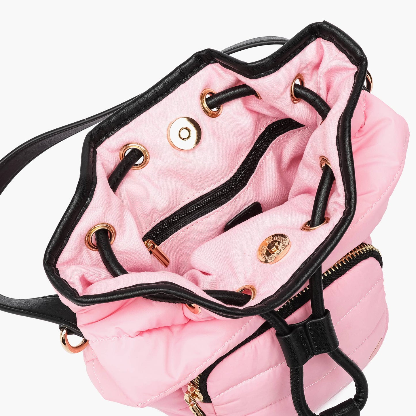 Lucky Puffer Mini Gift Bucket Crossbody Bag