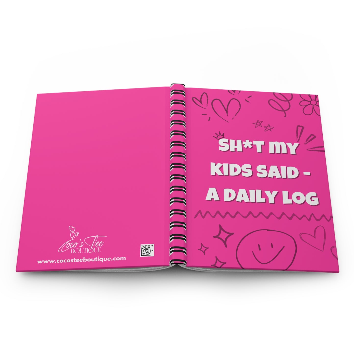 Sh*t My Kids Said – Hot Pink Daily Log Journal
