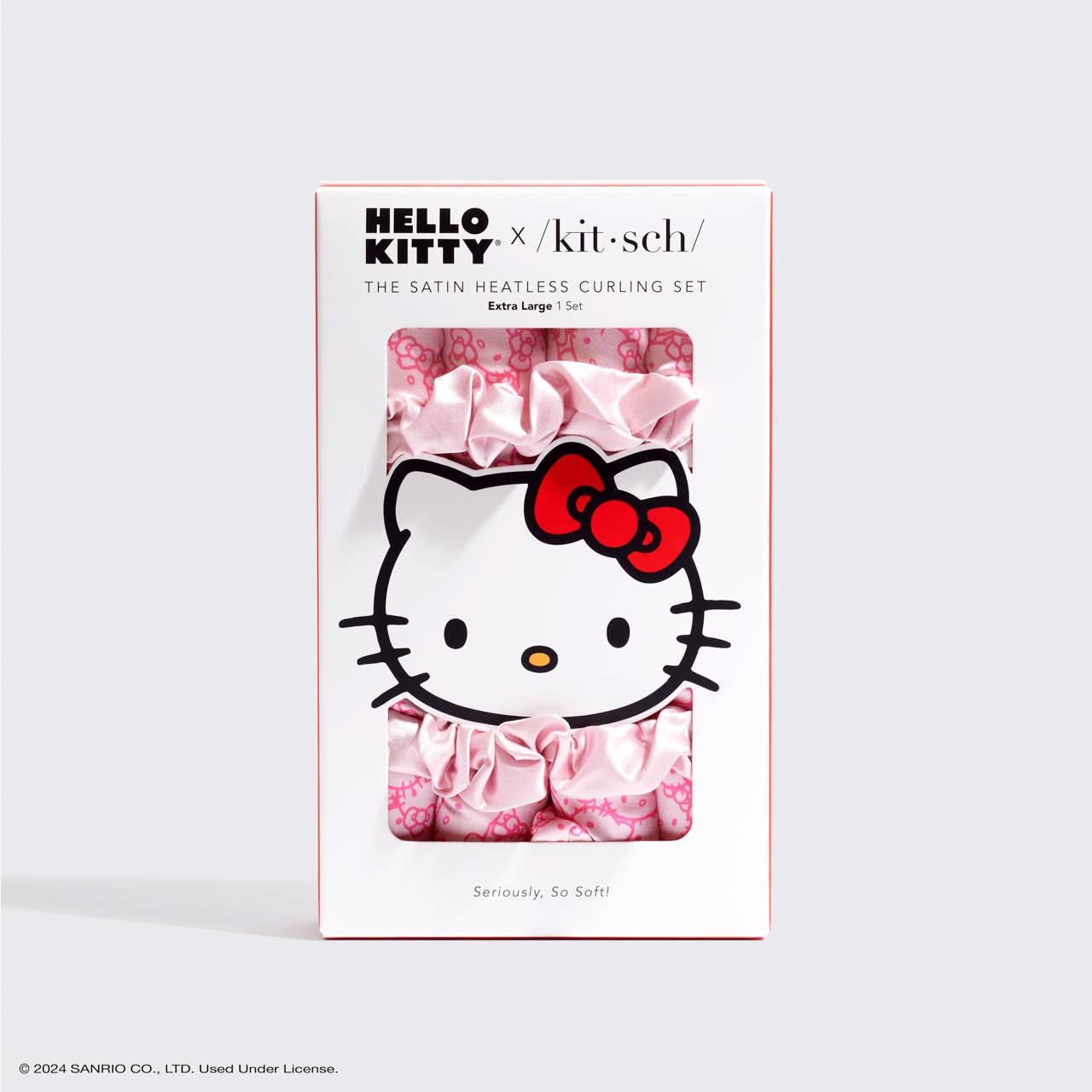 Hello Kitty x Kitsch XL Heatless Curling Combo