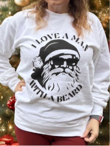 Santa's Beard Appreciation Society Christmas Sweatshirt
