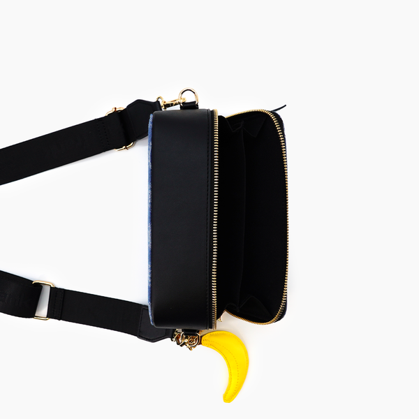 Paul Frank Banana Crossbody Bag | Denim Edition