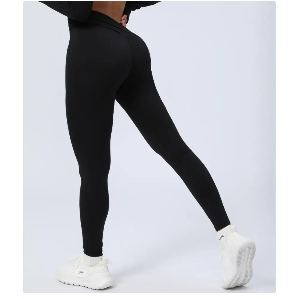 Nude Feel Cross Stitching Yoga Leggings