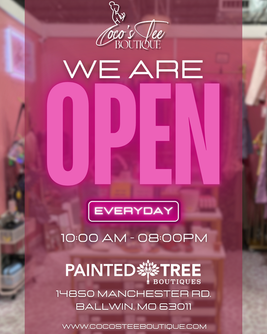 Now Open at Painted Tree Boutiques in Ballwin, MO!
