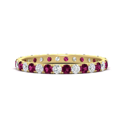 0.75 Ct. Round Eternity Wedding Band