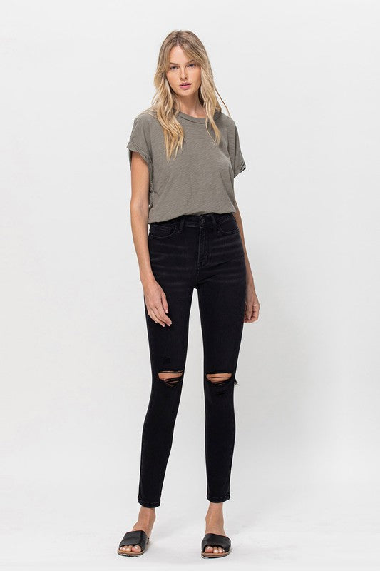 Super Soft High Rise Skinny VERVET by Flying Monkey