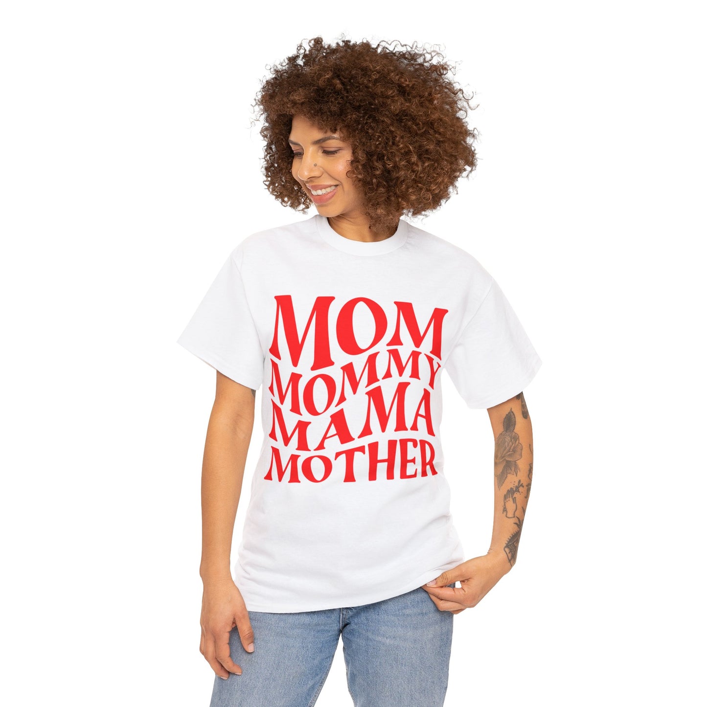 Mom, Mommy, Mama, Mother Short Sleeve Tee