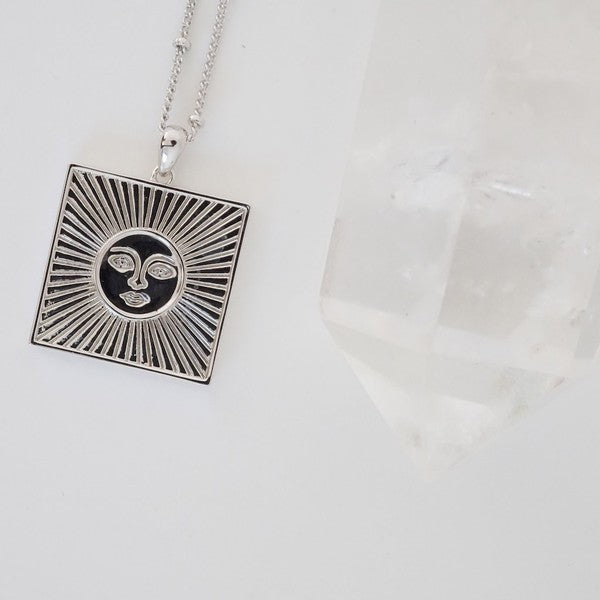 Sun Goddess Coin Necklace