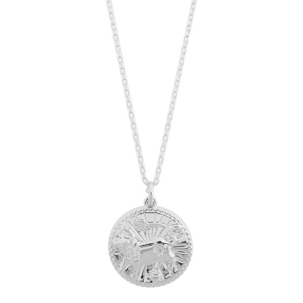 Chinese Zodiac Coin Necklace - Ox