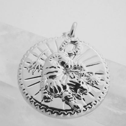 Chinese Zodiac Coin Necklace - Tiger