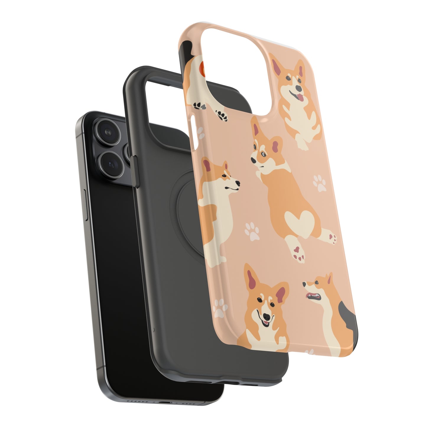 Corgi iPhone Case, iPhone 13-15, Phone Case, Gift for Mom, Dog Lover