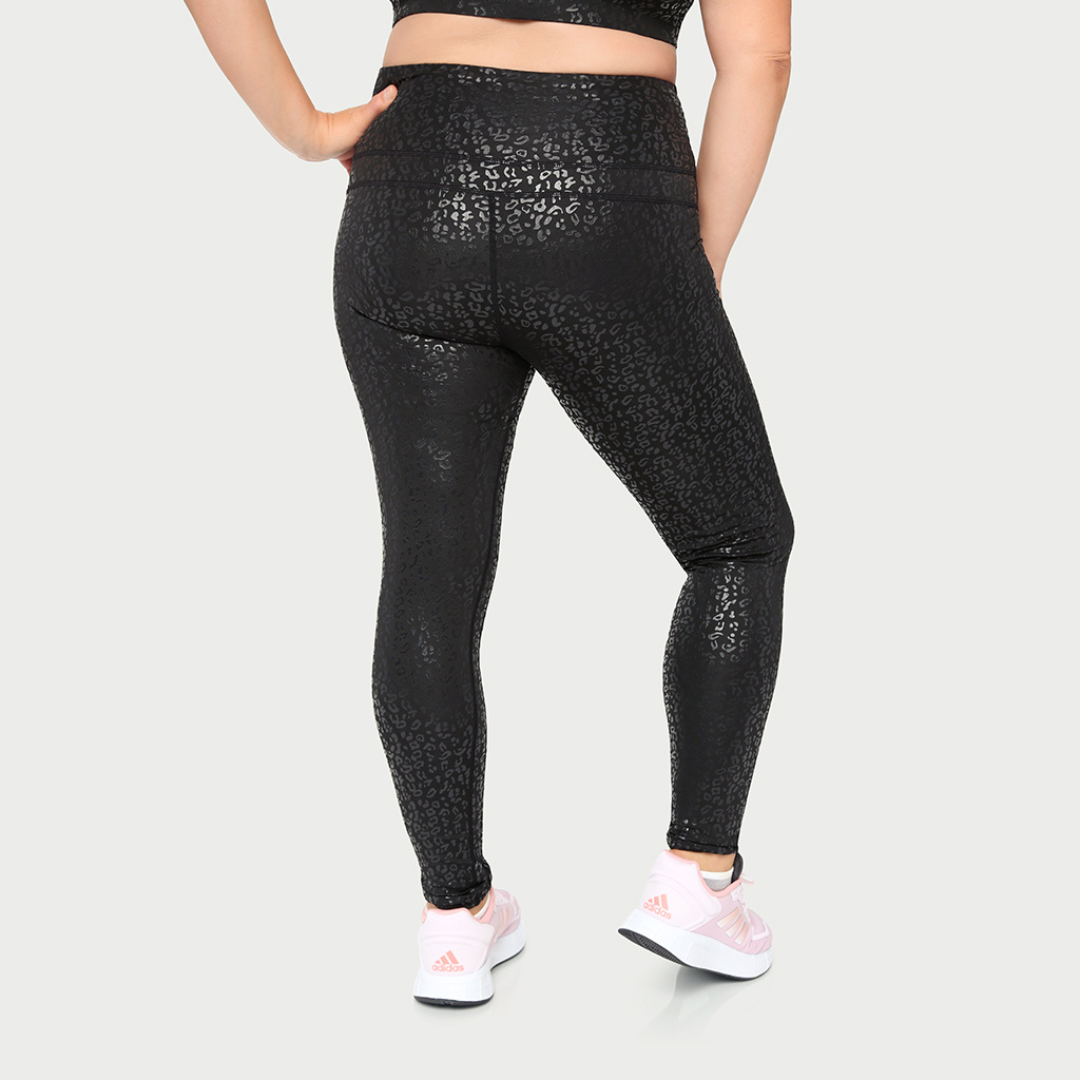 Metallic Cheetah Active Legging
