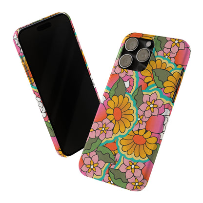 Vintage Petals iPhone Case, iPhone 13-15