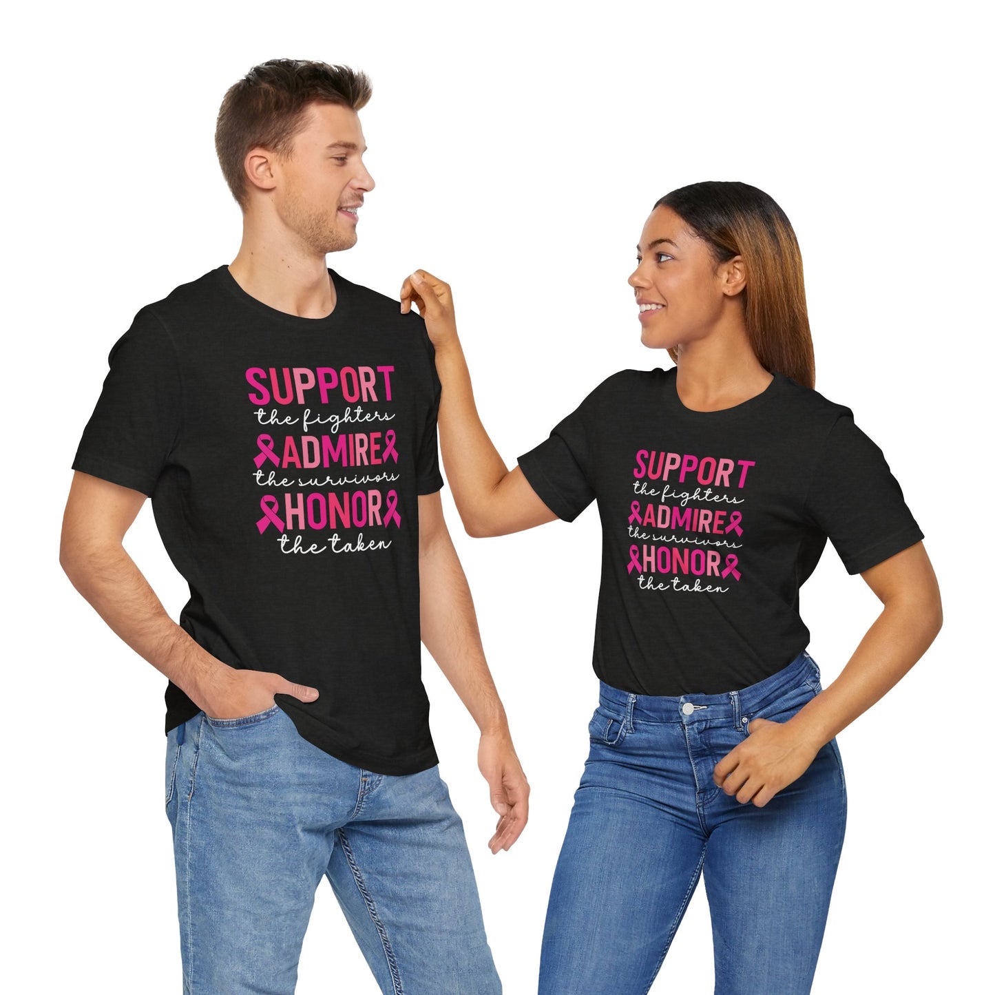 Support Honor Admire - Cancer Awareness Tee