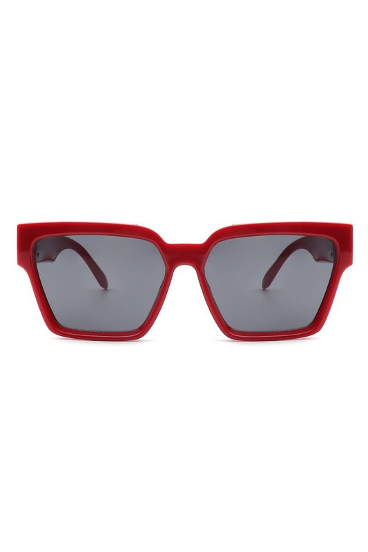 Square Retro Vintage Designer Fashion Sunglasses