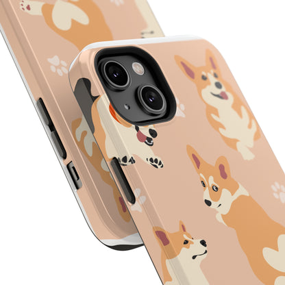 Corgi iPhone Case, iPhone 13-15, Phone Case, Gift for Mom, Dog Lover