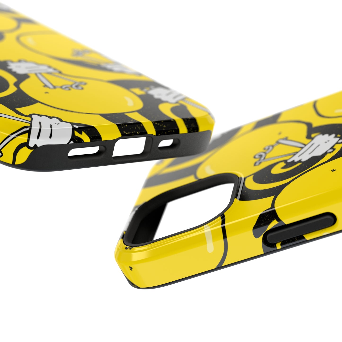 Sunshine Glow iPhone Case: Illuminate Your Device with Bright Yellow Light Bulbs, iPhone 13-15