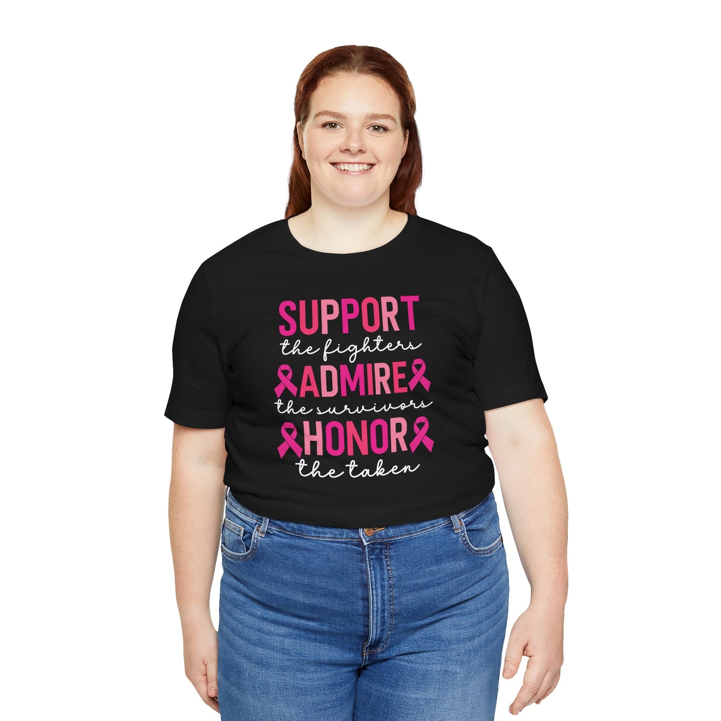 Support Honor Admire - Cancer Awareness Tee