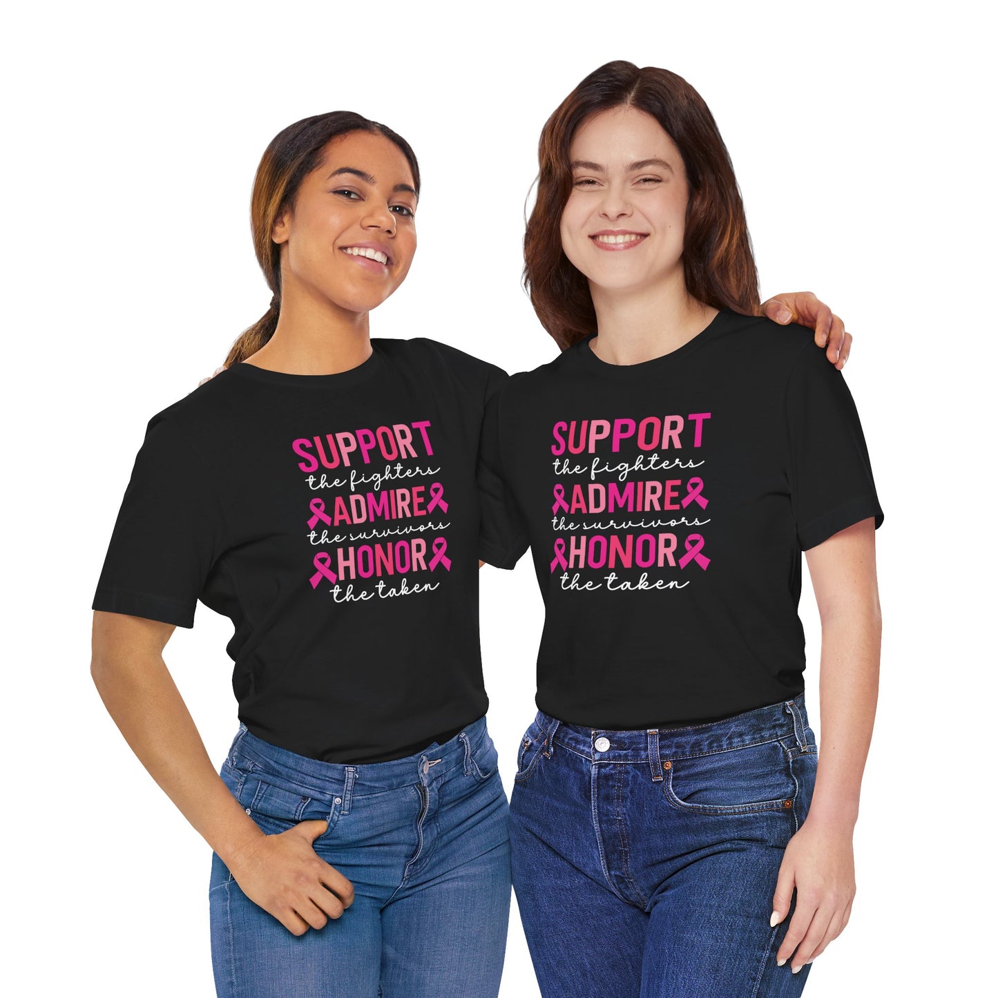 Support Honor Admire - Cancer Awareness Tee