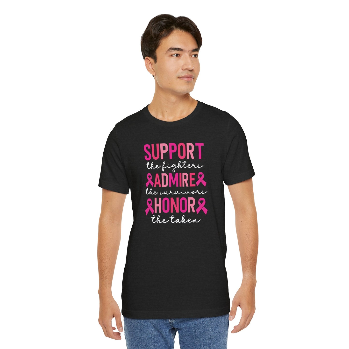 Support Honor Admire - Cancer Awareness Tee