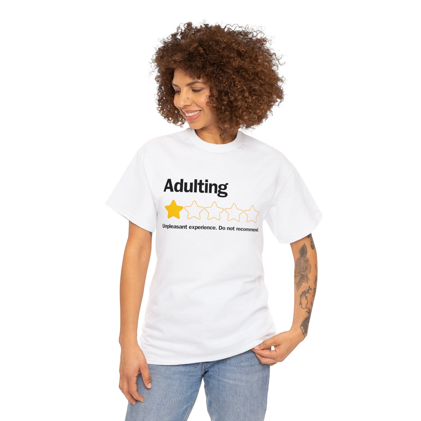 Adulting Do Not Recommend Short Sleeve Tee