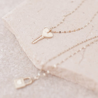 Amour Key to my Heart Necklace