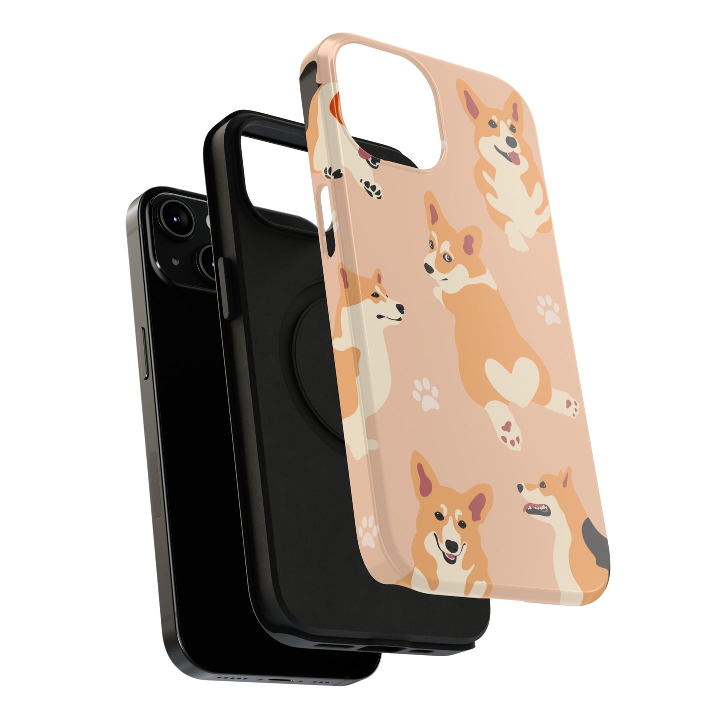 Corgi iPhone Case, iPhone 13-15, Phone Case, Gift for Mom, Dog Lover