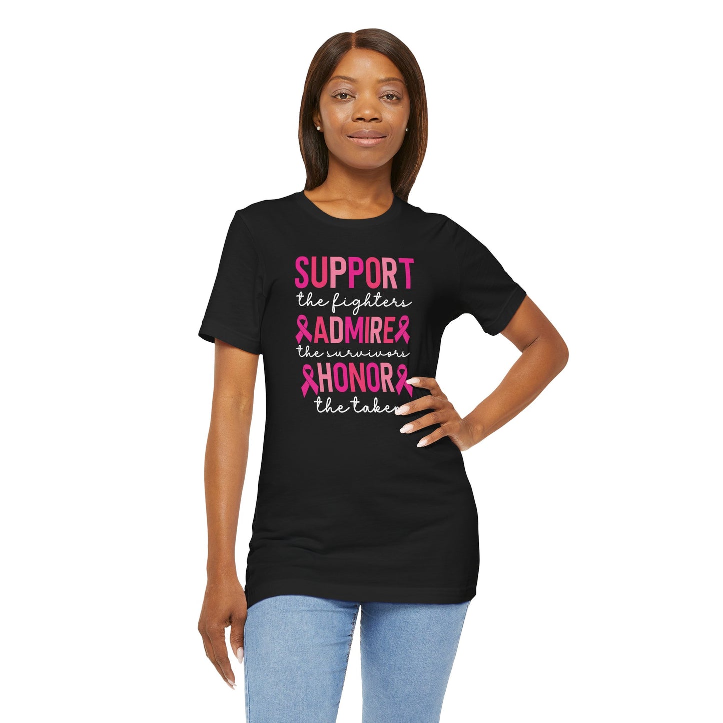 Support Honor Admire - Cancer Awareness Tee