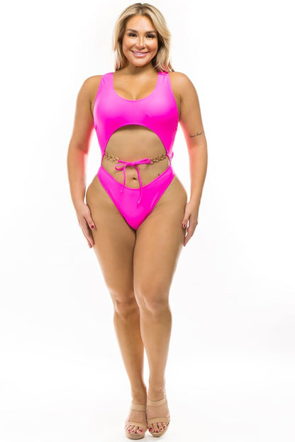 Radiance O-Ring One-Piece Swimsuit – Bold Colors, Bold Confidence