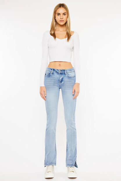 Mid Rise Y2K Bootcut Jeans KanCan