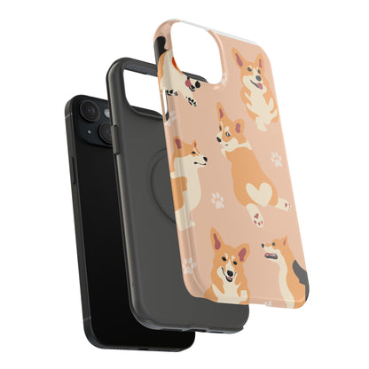 Corgi iPhone Case, iPhone 13-15, Phone Case, Gift for Mom, Dog Lover