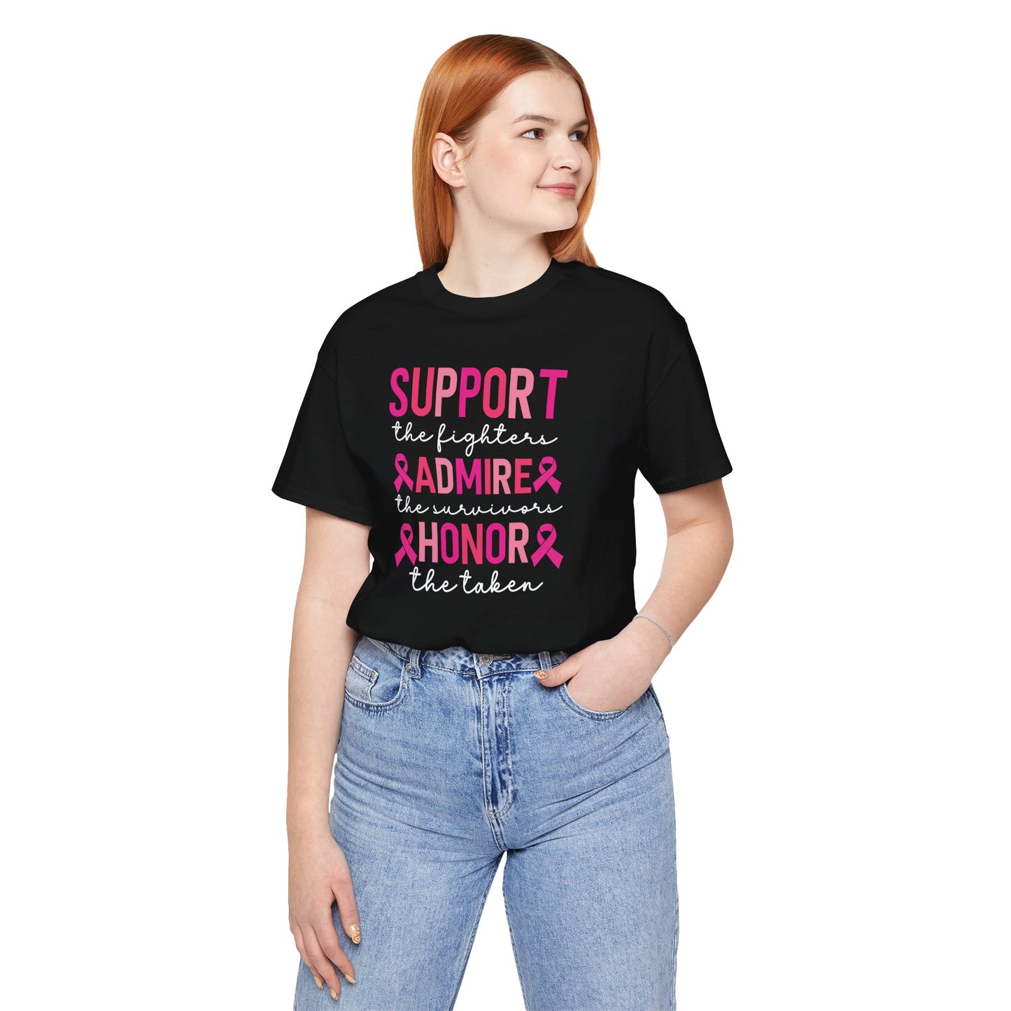 Support Honor Admire - Cancer Awareness Tee