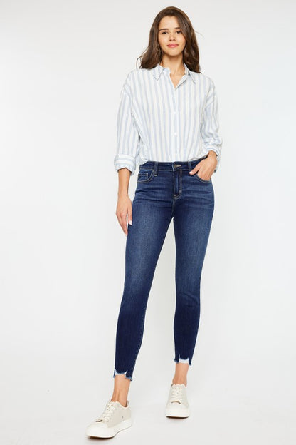 Mid RIse Ankle Skinny Jeans