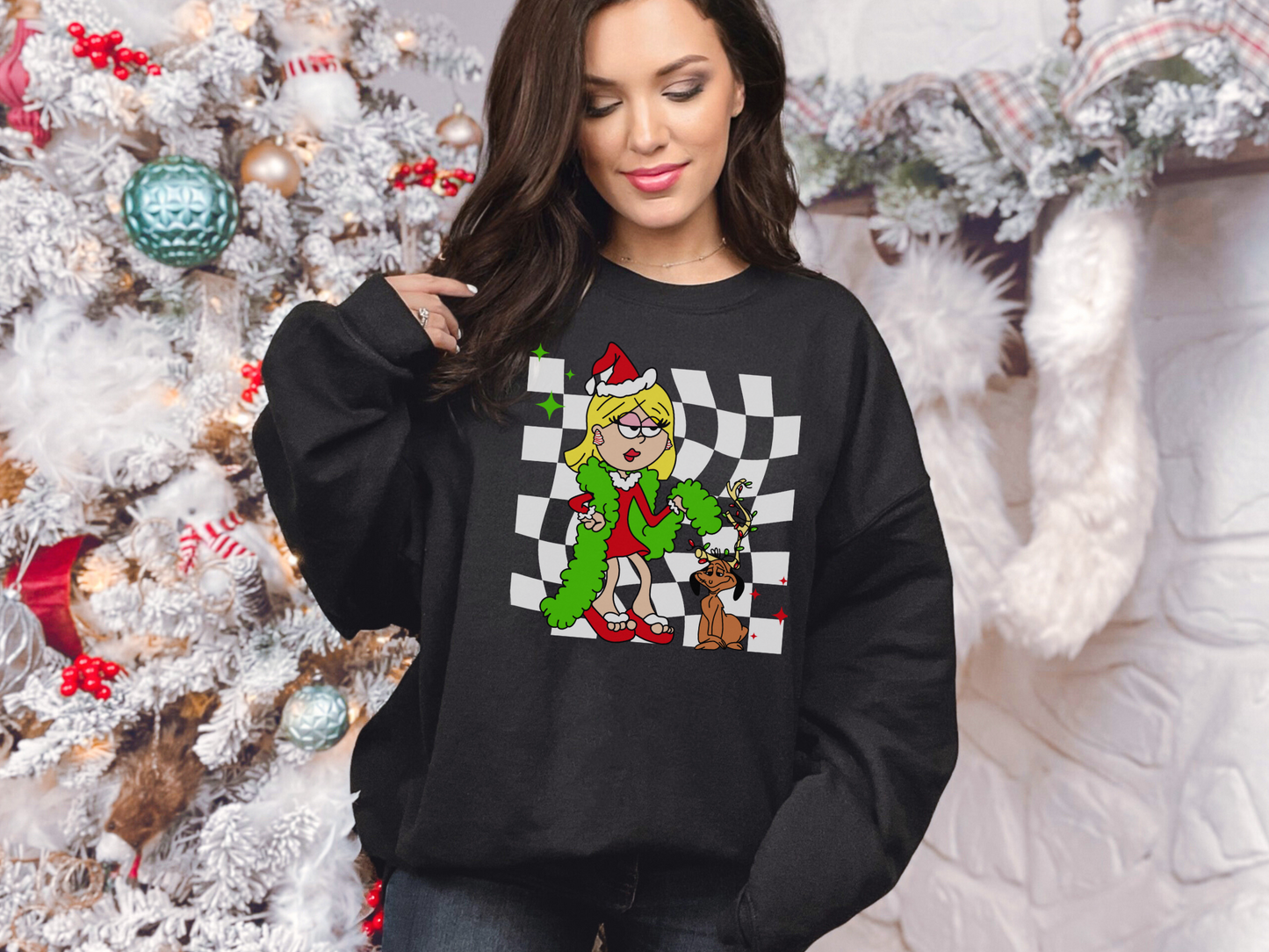 Lizzie McGuire Holiday Sass Christmas Sweatshirt