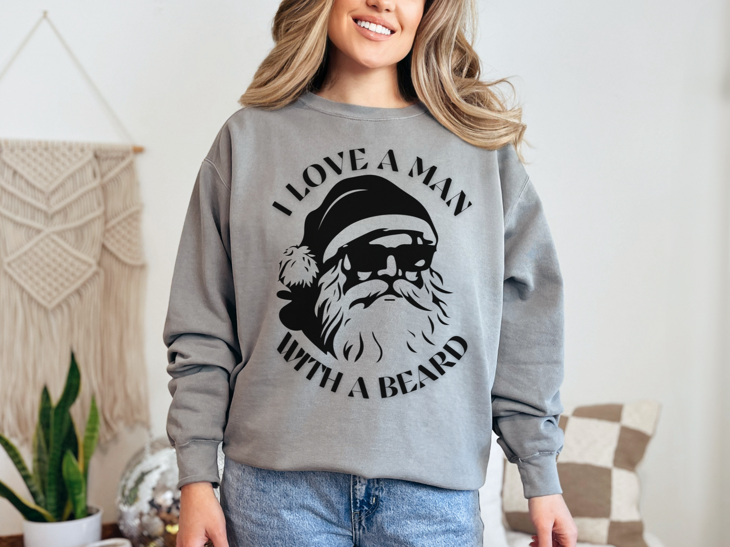 🎅 Santa's Beard Appreciation Society Christmas Sweatshirt 🎅