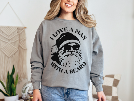 Santa's Beard Appreciation Society Christmas Sweatshirt