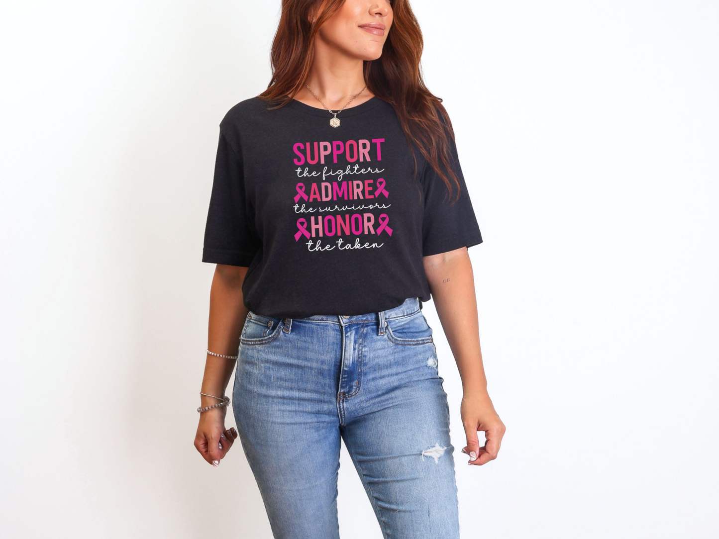 Support Honor Admire - Cancer Awareness Tee