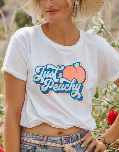 Just Peachy Softstyle Tee