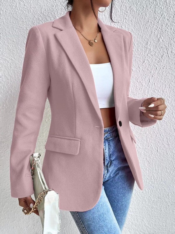 Power Moves Blazer – Hot Pink, Light Pink & Black