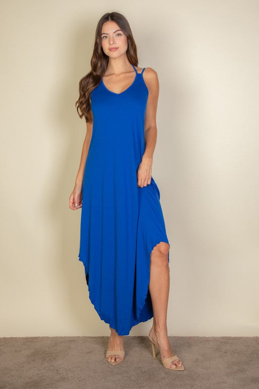 Effortless Elegance Double-Strap Maxi Dress