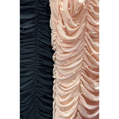 Pearlfection in Blush Plus Size Bodycon Mini Dress