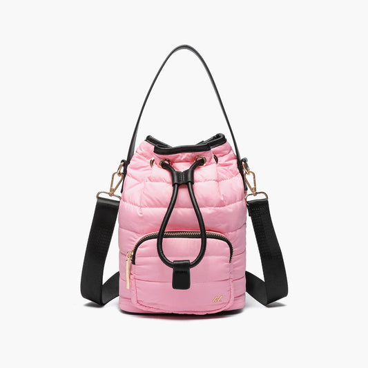 Lucky Puffer Mini Gift Bucket Crossbody Bag