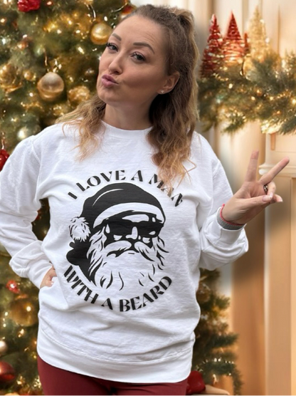 🎅 Santa's Beard Appreciation Society Christmas Sweatshirt 🎅