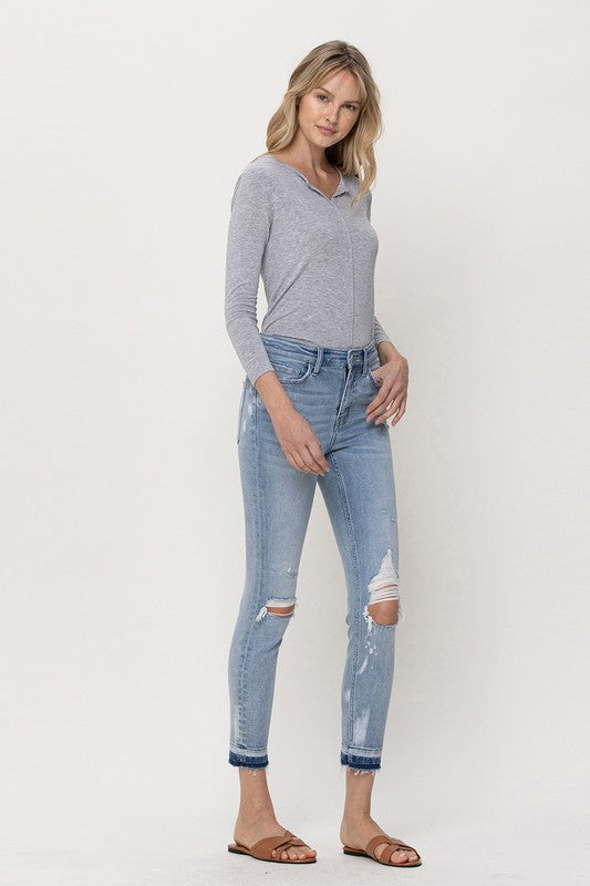 Mid Rise Crop Skinny Flying Monkey