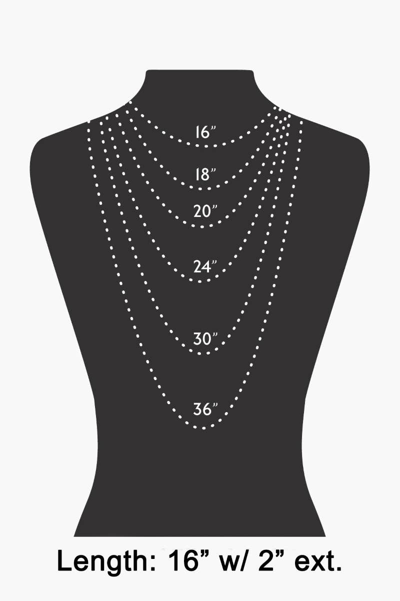 Gold Dipped Mama Letters Chain Necklace