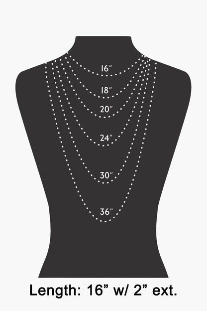 Gold Dipped Mama Letters Chain Necklace