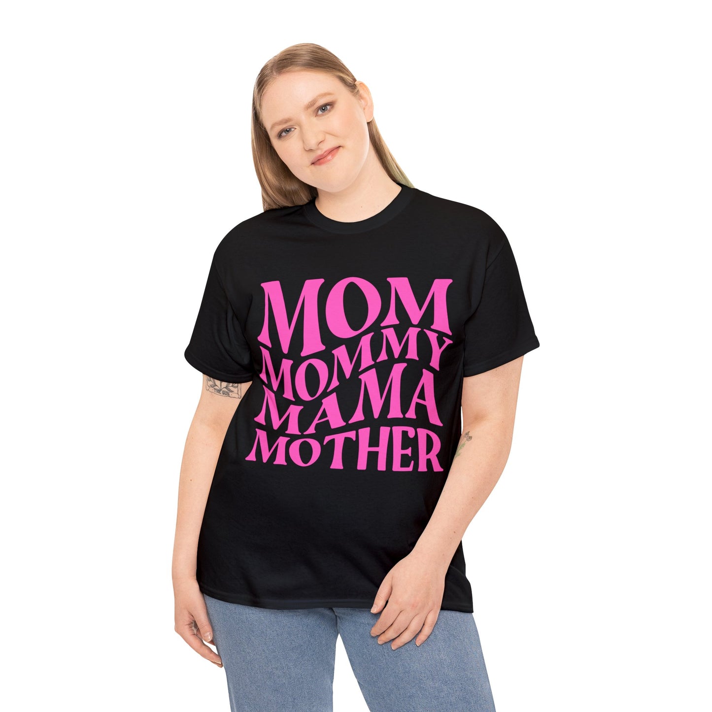 Mom, Mommy, Mama, Mother Short Sleeve Tee