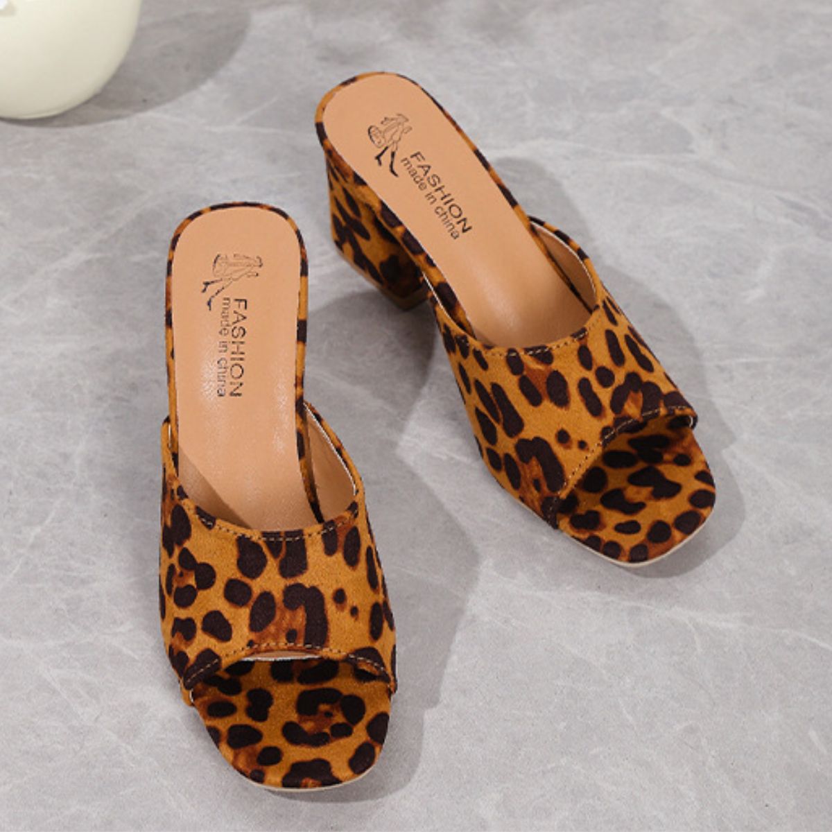 Wild Stride Leopard Block Heels - The Bold Choice